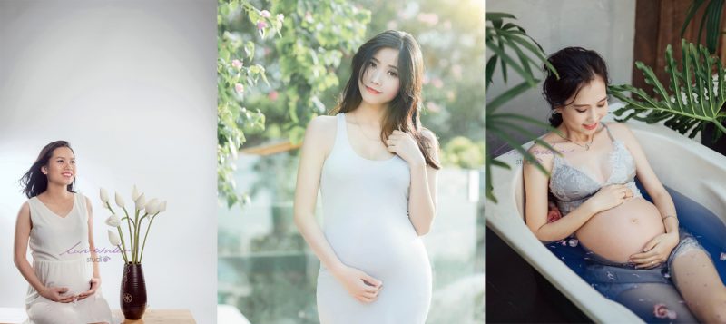 Giá chụp 1 bộ ảnh bầu bao nhiêu tiền