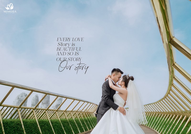 Chụp hình cưới ở Studio Mimosa Đà Nẵng