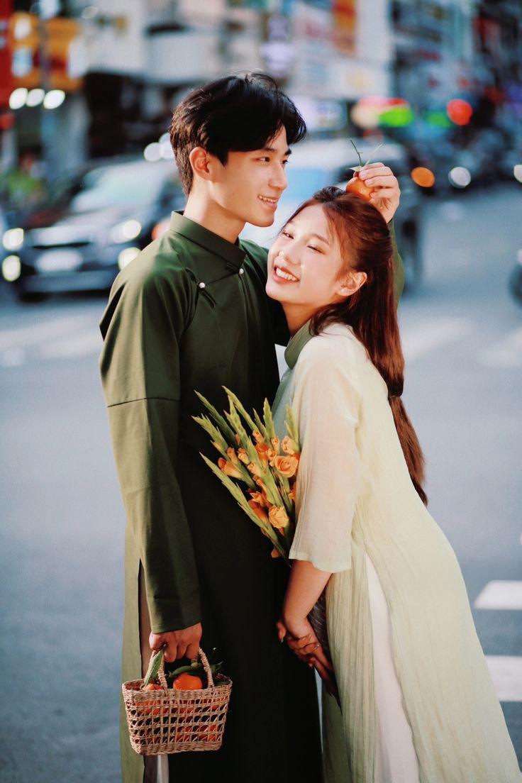 Concept chụp ảnh couple Tết 2025 đẹp và ấn tượng Concept chụp ảnh couple Tết 2025 đẹp và ấn tượng