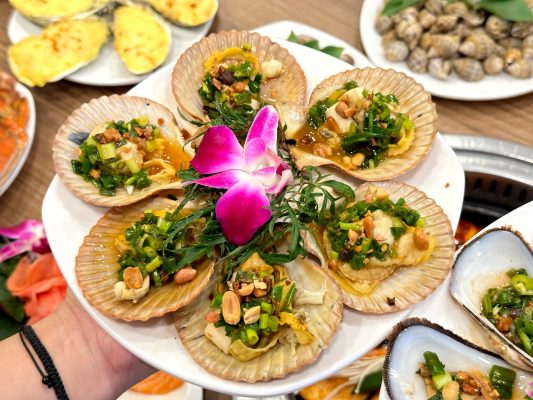 Thực đơn buffet hải sản siêu ngon khi đặt tiệc sinh nhật