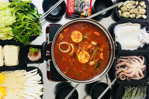 Thực đơn buffet hải sản siêu ngon khi đặt tiệc sinh nhật