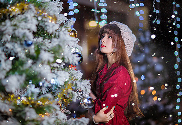 Những mẫu trang phục đẹp khi chụp ảnh Noel dành cho các cô nàng