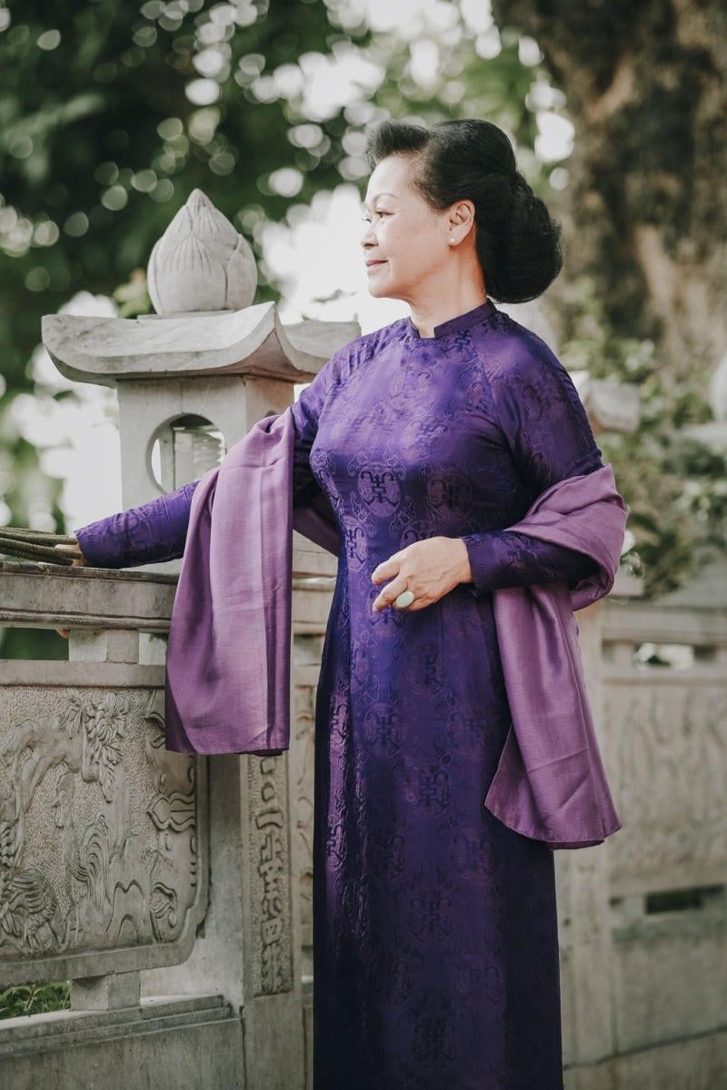 Địa điểm chụp ảnh áo dài trung niên ở Hà Nội (5)